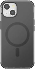 PopSockets iPhone 14 Case with MagSafe, Phone Case for iPhone 14, Grip Sold Separately, Wireless Charging Compatible - Black Translucent