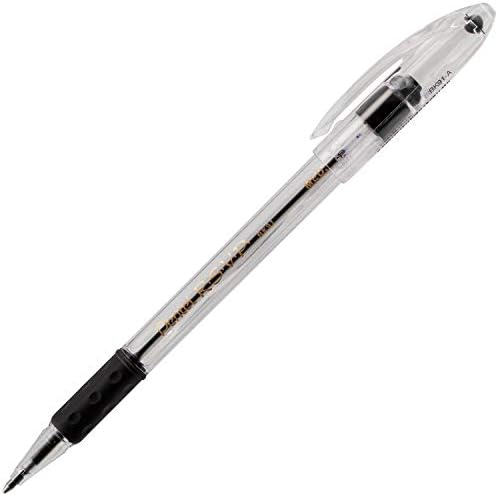 Pentel RSVP Ballpoint Pen, (1.0mm) Med Line, Black Ink, 72pk Canister (BK91PC72A)
