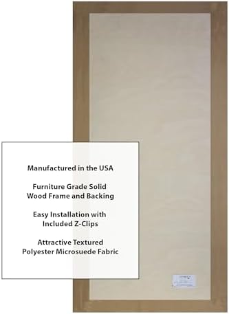 ATS Acoustics Microsuede Acoustic Panel 24" x 48" x 4" Square Edge (Camel)