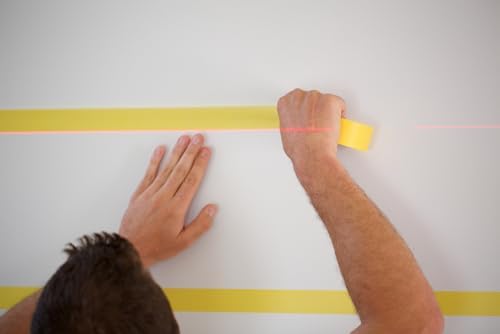 FrogTape Delicate Surface Multi-Use Painter's Tape with PAINTBLOCK, Low Adhesion, 1.41 inch Width, Yellow (280221) (Pack of 3)