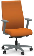 HON Ignition 2.0 Ergonomic Office Chair, Lumbar Support, Apricot