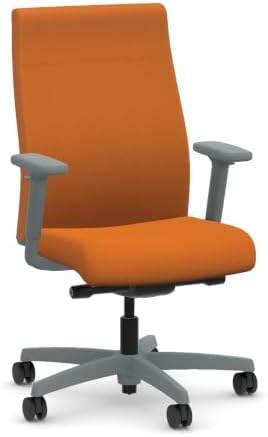 HON Ignition 2.0 Ergonomic Office Chair, Lumbar Support, Apricot