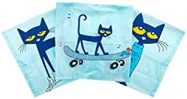 Educational Insights Fluorescent Light Covers 3-Pack: Pete the Cat Themed - Ceiling Light Fiters for Classroom, Office & Home, Overhead LED Shades, Calming Sensory Fixtures & Teacher Essentials