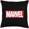 Marvel Classic Red Brick Logo Throw Pillow