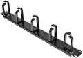StarTech 1U 19in Rack Cable Management Panel, D-Ring, Metal (CABLMANAGER2)
