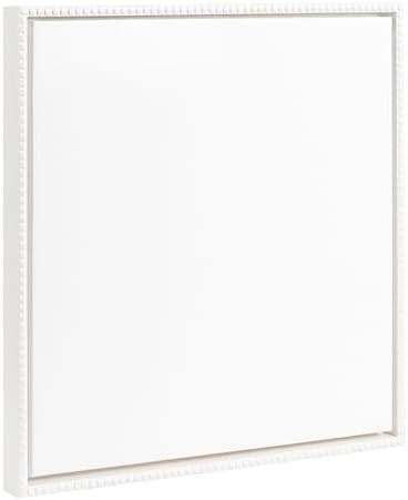 Kate and Laurel Sylvie Beaded Blank Vintage Framed Canvas Wall Art, 23x33 Gold, Modern Empty Canvas for Paint-Your-Own Art, Premium Canvas Already Framed