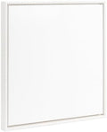 Kate and Laurel Sylvie Beaded Blank Vintage Framed Canvas Wall Art, 23x33 Gold, Modern Empty Canvas for Paint-Your-Own Art, Premium Canvas Already Framed