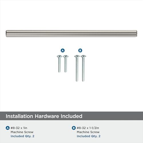Amerock 6-5/16" Bar Pulls Satin Nickel Drawer Pull