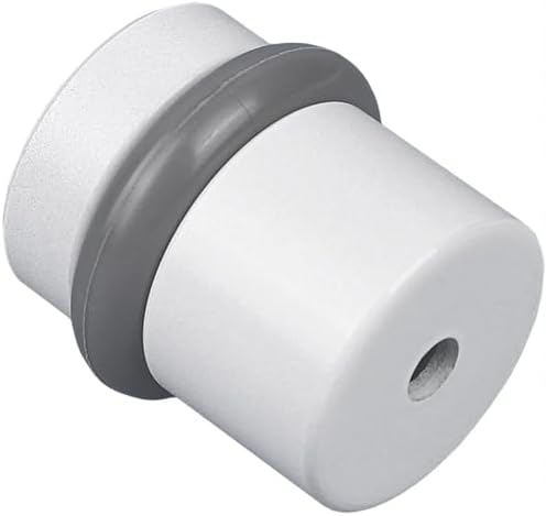 Design House Cylindrical Doorstop, White