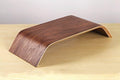 Wooden Computer Monitor Stand Save Space Desktop Riser for Computers LCD Monitors Laptop PC iMac Notebook Apple MacBook(Black Walnut)