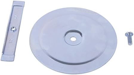 Gardner Bender KO707 Metal Knockout Seal, 2½ Inch Conduit Size, Marked Size, Rust-Proof Galvanized Steel, 16 AWG Steel, ⅜ Inch Thread, Embossed - Self Centering, For Knockout Punch / Die Conduit, Cover, 10 Pk.