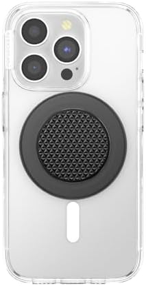 PopSockets Phone Grip for MagSafe, Magnetic Holder- Knurled Black