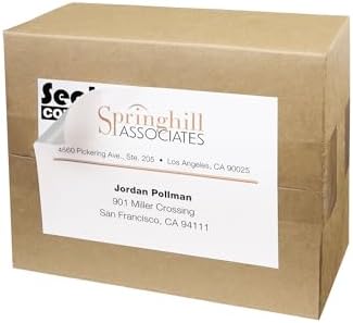 Avery® Shipping Labels with TrueBlock® Technology, 4" x 6", White, Permanent, 6 Packs for 120 Labels Total (45292)