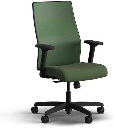 HON Ignition 2.0 Ergonomic Office Chair, Lumbar Support, Desk Chair, Leaf
