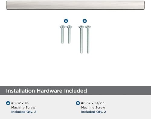 Amerock 6-5/16" Merced Satin Nickel Drawer Pull