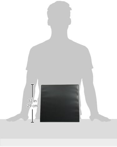 Avery Durable View 3 Ring Binder,3 Inch Slant Rings,635 Sheet Capacity,Black,Holds 8.5 x 11 Paper,3.5" Wide Spine,DuraHinge for Organizing Reports & Projects (17041),(Pack of 6)