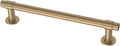 Franklin Brass (10-Pack) – Champagne Bronze Cabinet Handles, 5-1/16 Inch Hole Center, Casual Pulls for Drawers, Kitchen Cabinet Door, Dressers | Francisco