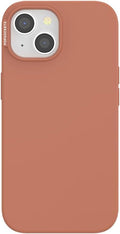 PopSockets iPhone 15 Phone Case with MagSafe, Wireless Charging Compatible, Neutral - Terra-Cotta