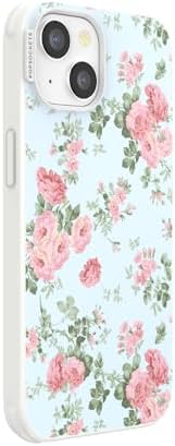 PopSockets iPhone 13 Phone Case with MagSafe- Cottage Tutu Blue