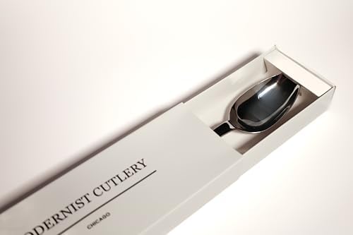 XL Quenelle Spoon - Stainless Steel Plating Spoon