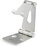StarTech Foldable Phone and Tablet Stand, Multi-Angle (USPTLSTND)