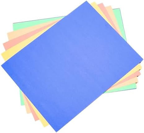 School Smart Railroad Poster Board Paper, 22 x 28 Inches, 4-Ply, Assorted Colors, Pack of 25