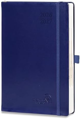 POPRUN Daily Planner 2026-2027 One Page per Day，5.7" x 8.5"Academic Planner