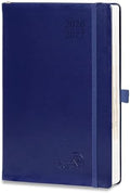 POPRUN Daily Planner 2026-2027 One Page per Day，5.7" x 8.5"Academic Planner