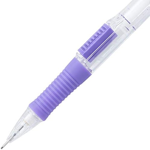 Pentel Quick Click Mechanical Pencil, (0.7mm) Med Line, Canister, Assorted Colors (A/D/N/P/S/V), 36-PK (PD217PC36M)