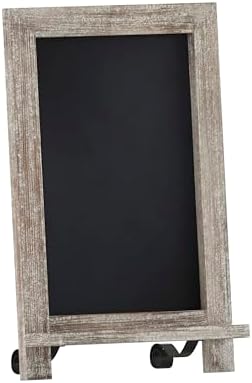 Flash Furniture Magnetic Tabletop Chalkboard Sign, 9.5" x 14", Weathered