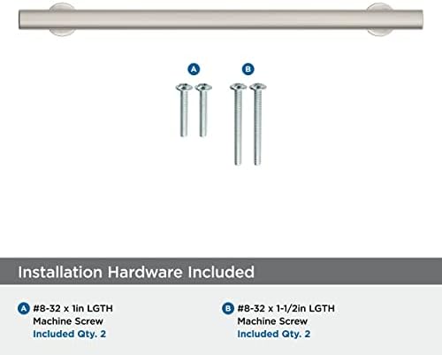 Amerock 8-13/16" Everett Polished Nickel Drawer Pull
