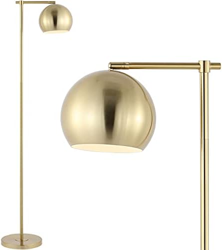 JONATHAN Y Eva Modern Contemporary Floor Lamp 58.5" Metal, Brass Gold