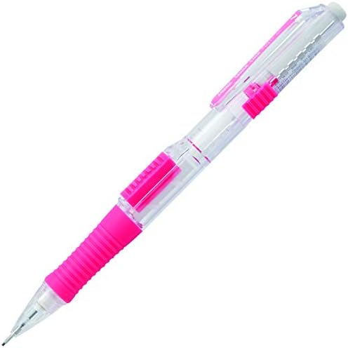 Pentel QUICK CLICK Mechanical Pencil (0.7mm), Pink Barrel, Box of 12 Pencils (PD217P)