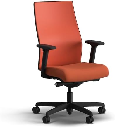 HON Ignition 2.0 Ergonomic Office Chair, Lumbar Support, Salamander
