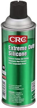 CRC Extreme Duty Silicone Lubricant 03030 – 10 Wt Oz., Premium Grade Silicone Aerosol for High Temperature Applications