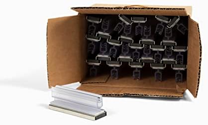 Sightline Display, Magnetic Sign Holder, 24 Pack, 3" L x 7/8" W x 1-1/8"
