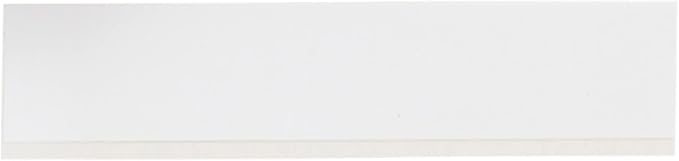 Brady Authentic (M21-750-595-WT) All-Weather Vinyl Label for Indoor/Outdoor ID, Lab and Equipment Labeling, Black on White- For M210, M210-LAB, M211, BMP21-PLUS and BMP21-LAB Printers, .75" W 21' L