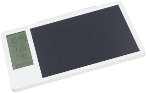 Asixxsix LCD Writing Tablet, 10 Inch Erasable Multi Functional Electronic Writing Pad with Digital Notebook Calendar Included, Pen for Office Kids Adults (White)