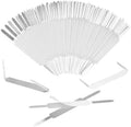 QYH Self-Adhesive Prong Paper Fasteners 1 inch Capacity, 130 Fasteners/Box