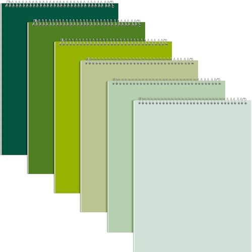 Resurhang 6 Pack Office Steno Pads, Vivid Color, Classic Style