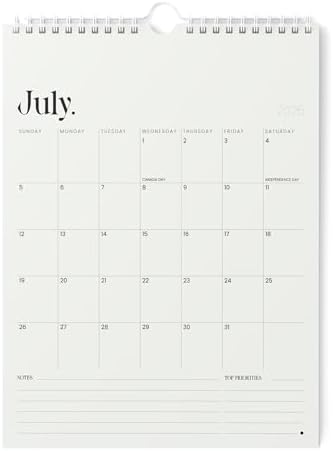 Karto Wall Calendar 2026-2027 8.5x11 in - New Beige