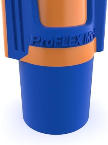 Ideal Electrical Twister Proflex Mini (30-643J) Orange/Blue Wire Connector, Jar of 500 — Compact Twist-On Wire Nuts for 22 to 12 AWG with Comfort SureGrip and Flexible Skirt