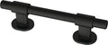 Franklin Brass 5 Pack Matte Black Cabinet Handles Adjustable Drawer Pulls for Kitchen Cabinet Knobs Dressers and Cupboards Fits 1-3/8 to 4 Inch (35–102mm) Hole Center | Adjusta-Pull™