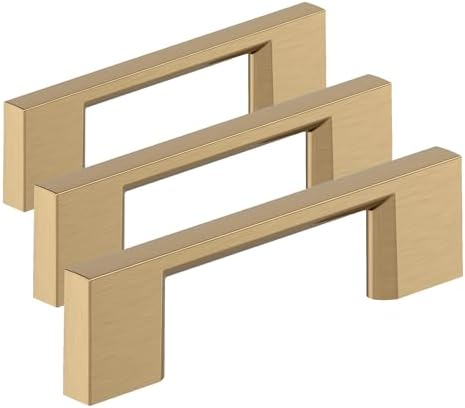 Amerock 10BX37130CZ | Champagne Bronze Cabinet Pull | 3 inch (76mm) Center-to-Center | 30 Pack | Cityscape | Furniture Hardware