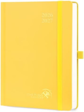 POPRUN 2026-2027 Daily Planner One Page Per Day, 5.75" x 8.5" Day Planner