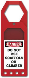 AccuformNMC TSS902 Plastic Secure-Status Tag Holder