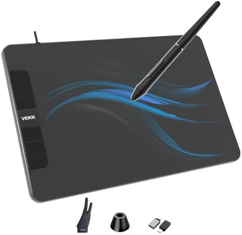 VK640 Update VEIKK Graphic Drawing Tablets Pen Tablet