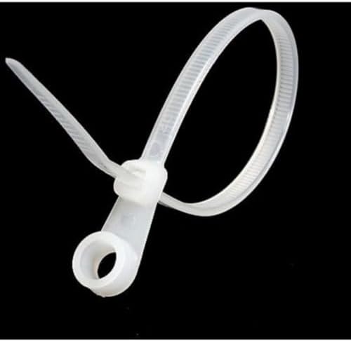 StarTech 6in Screw Mount Cable Ties, 100 Pack, TAA (TCV155)