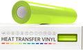 VinylRus Heat Transfer Vinyl, Neon Yellow, 12" x 20ft