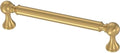 Franklin Brass 10 Pack Modern Gold Cabinet Handles 5-1/16 inch (128mm) Kitchen Cabinet Handles and Drawer Pulls for Cupboards and Dressers |Classic Farmhouse